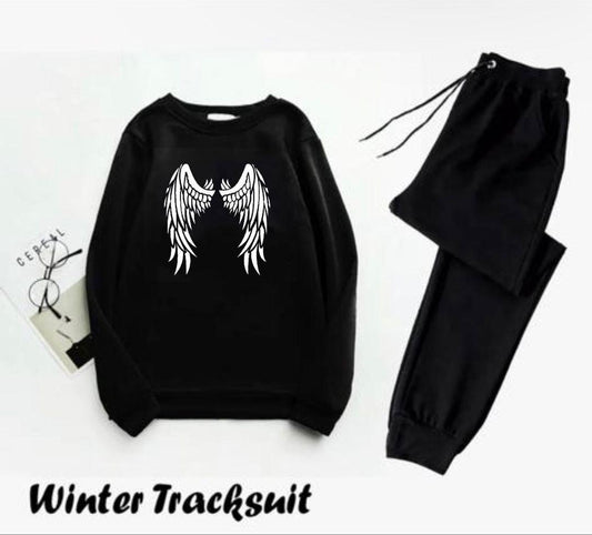 Men's Fleece Sweatshirt Track Suit - 2 Pcs Set