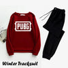 Men's Fleece Sweatshirt Track Suit - 2 Pcs Set