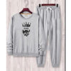 Men's Fleece Sweatshirt Track Suit - 2 Pcs Set
