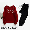 Men's Fleece Sweatshirt Track Suit - 2 Pcs Set