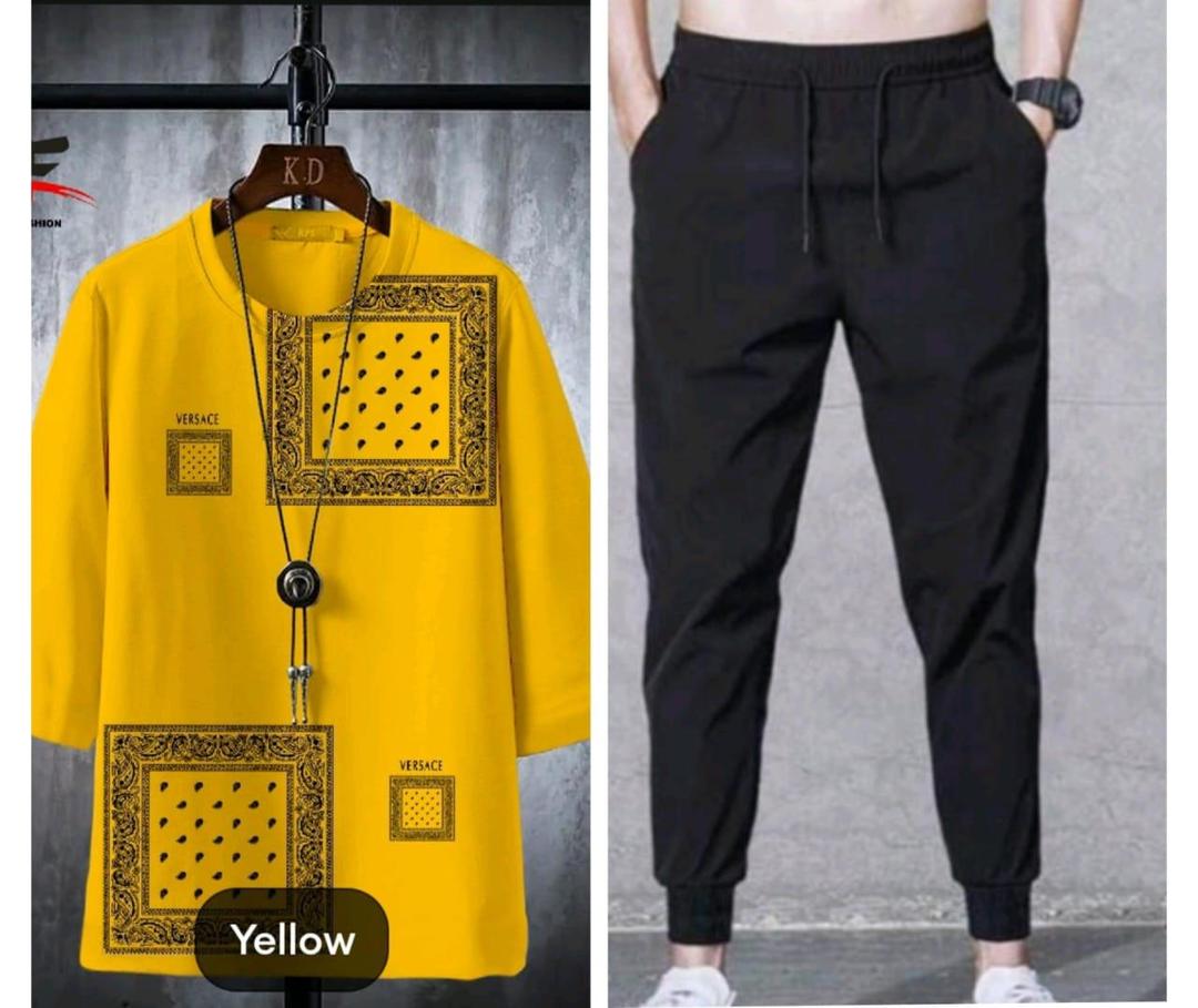 Men's Printed Micro Track Suit - 2 Pcs Set