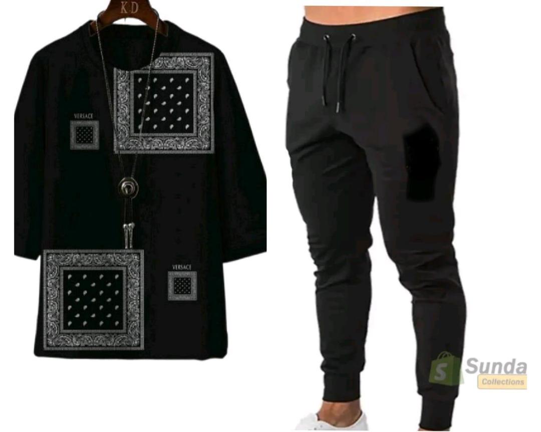 Men's Printed Micro Track Suit - 2 Pcs Set