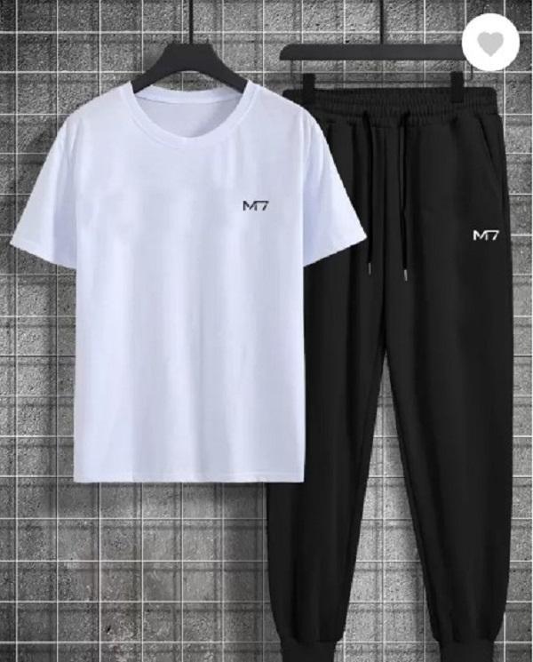 Unisex Printed Polyester Track Suit - 2 Pcs] M7
