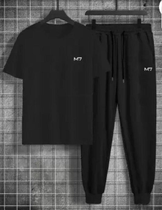 Unisex Printed Polyester Track Suit - 2 Pcs] M7