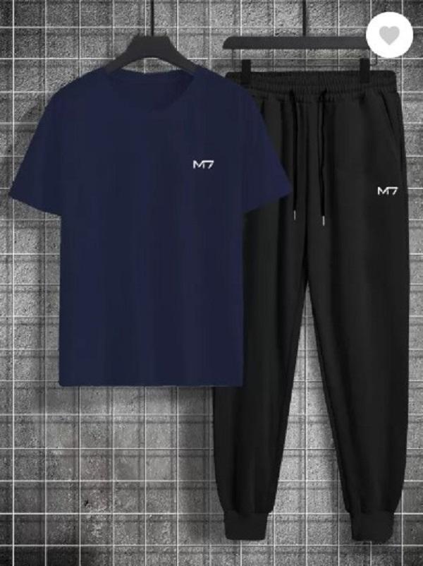 Unisex Printed Polyester Track Suit - 2 Pcs] M7