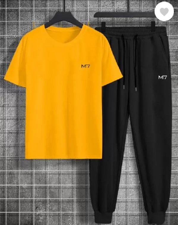 Unisex Printed Polyester Track Suit - 2 Pcs] M7
