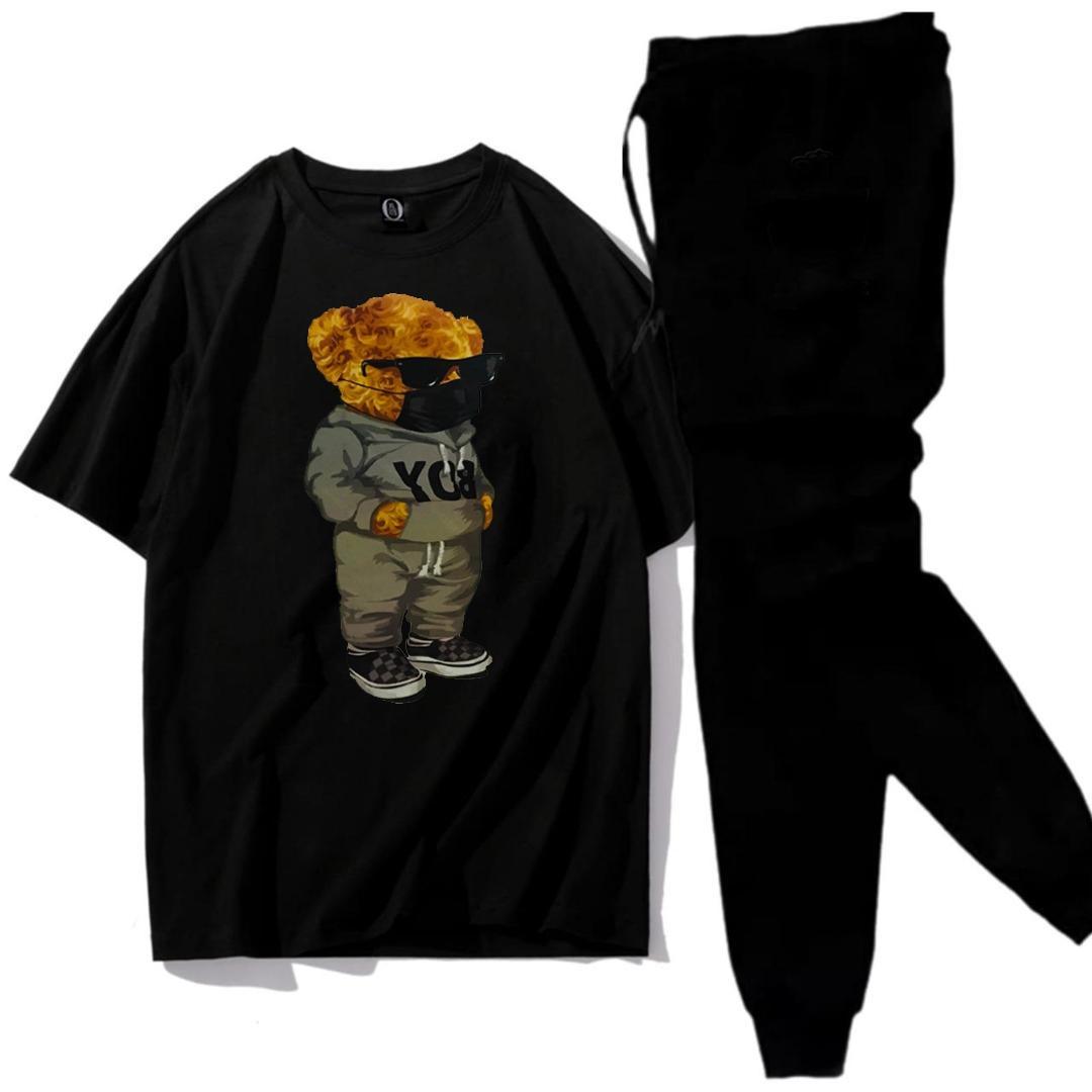 Men's Printed Micro Track Suit - 2 Pcs Set