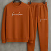 Men's Fleece Sweatshirt Track Suit - 2 Pcs Set