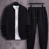 Men's Fleece Sweatshirt Track Suit - 2 Pcs Set