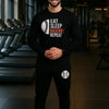 2 Pcs Men's Micro Printed Sweatshirt Track Suit