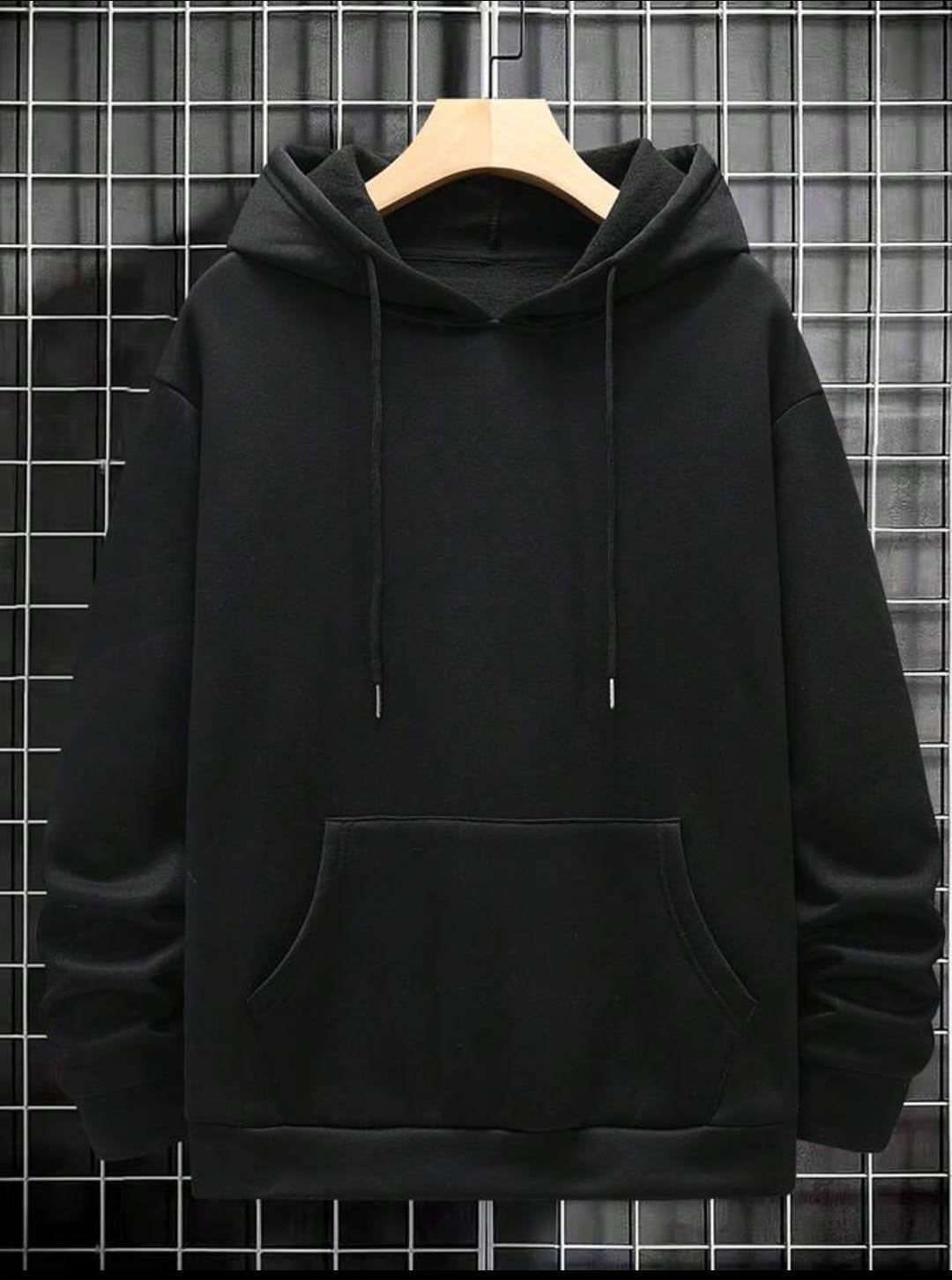 1 Pc Men's Fleece Printed Hoodie