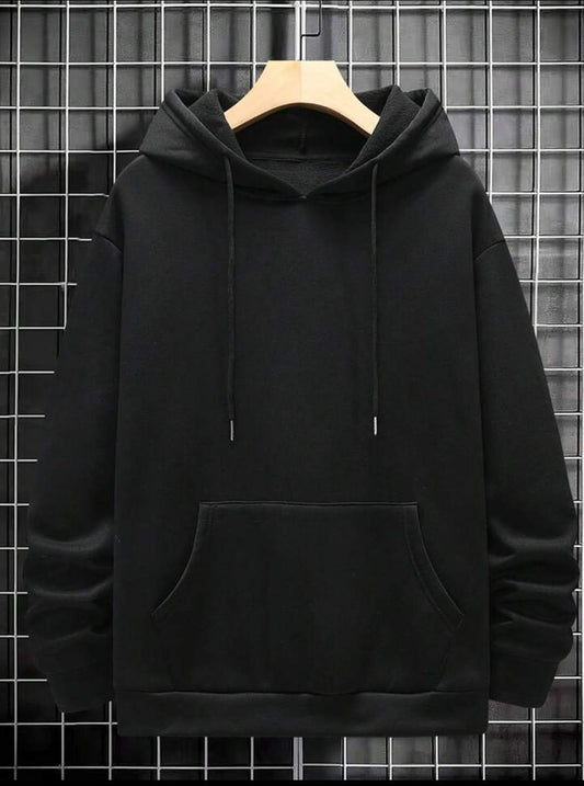 1 Pc Men's Fleece Printed Hoodie
