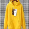 1 Pc Men's Fleece Printed Hoodie