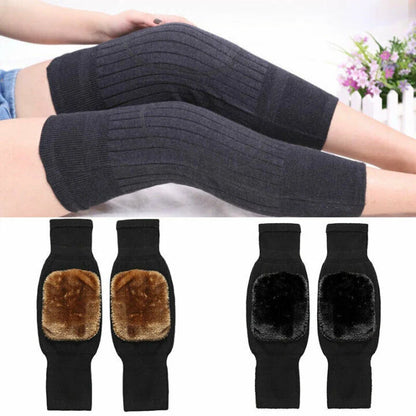 2 Pcs Wool Knee Warmers For mens & Womens
