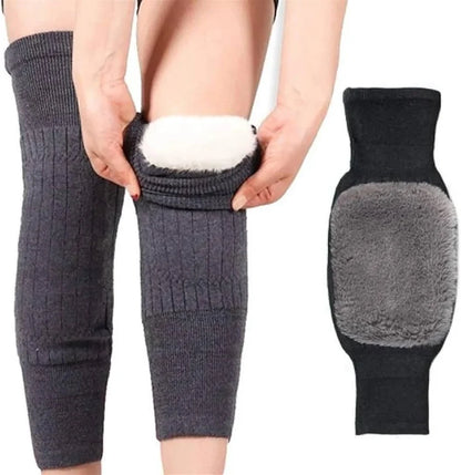2 Pcs Wool Knee Warmers For mens & Womens
