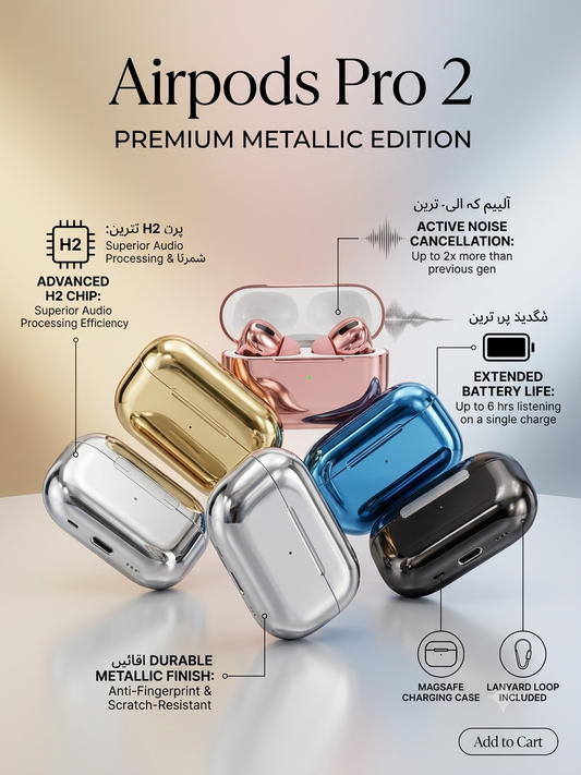 Airpods Pro 2 Premium Glossy Edition – Earphones