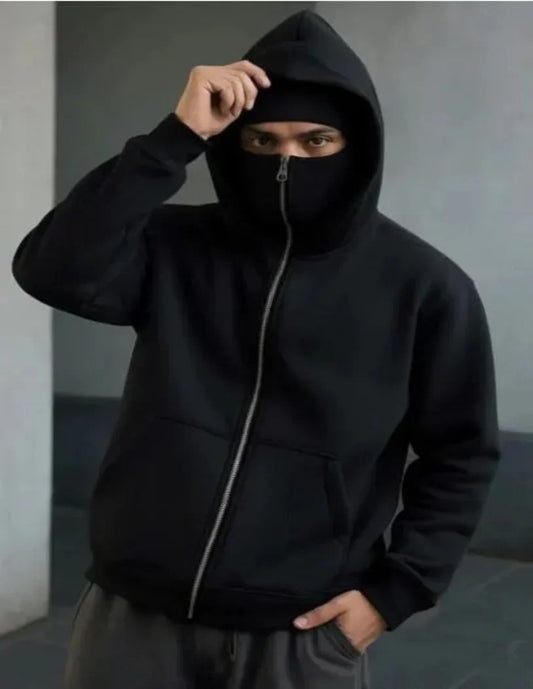 Premium Quality NInja Style Zipper Hoodie ( TRENDING HOODIE)