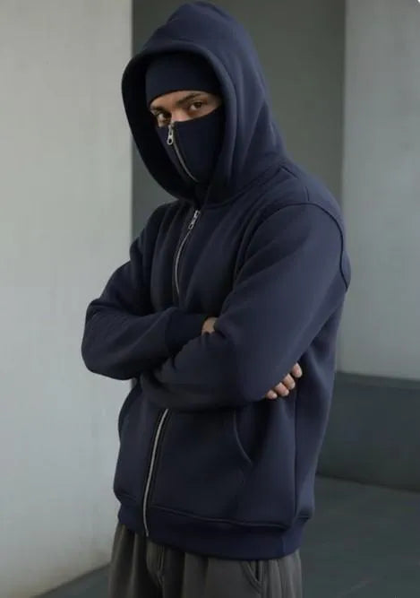 Premium Quality NInja Style Zipper Hoodie ( TRENDING HOODIE)
