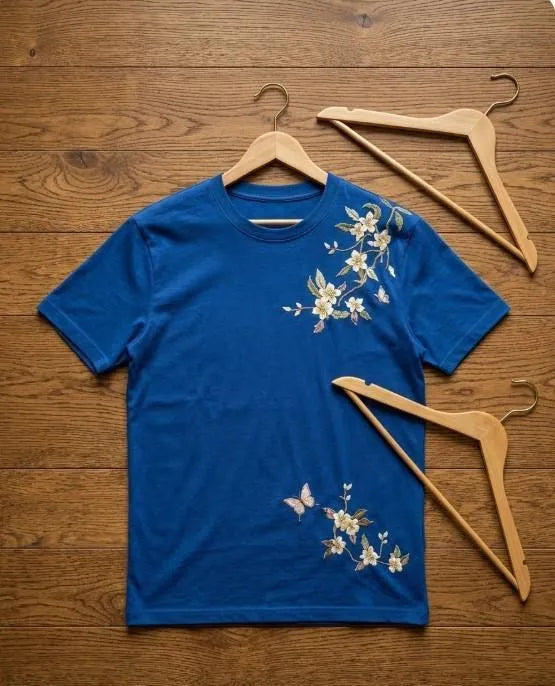 1 Pc Men's Dri Fit Flower Printed T-Shirt