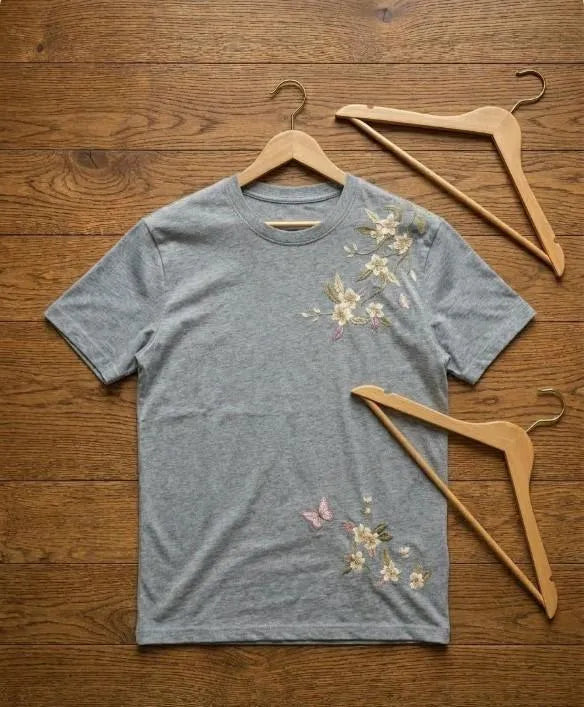 1 Pc Men's Dri Fit Flower Printed T-Shirt