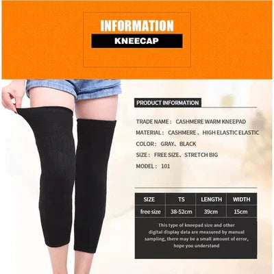 2 Pcs Wool Knee Warmers For mens & Womens