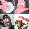 Silicone Dishwashing Gloves with Scrubber - Magic Cleaning Gloves