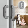 Childproof Refrigerator Door Lock - Self-Locking Safety Latch for Kids & Pets