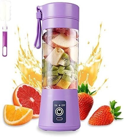 6 Blade Mini Portable USB Juicer