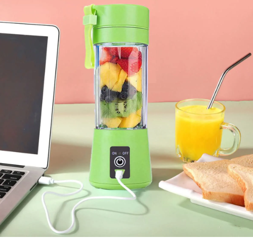 6 Blade Mini Portable USB Juicer