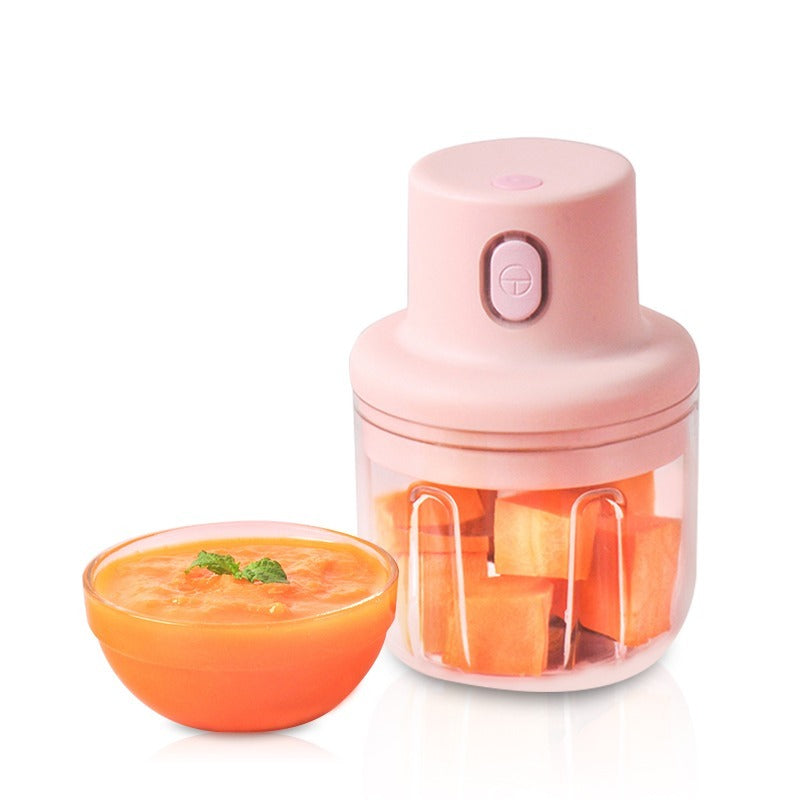 Compact USB Rechargeable Electric Mini Chopper & Blender