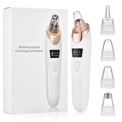 5-in-1 Rechargeable Blackhead Remover & Face Vacuum Derma Suction